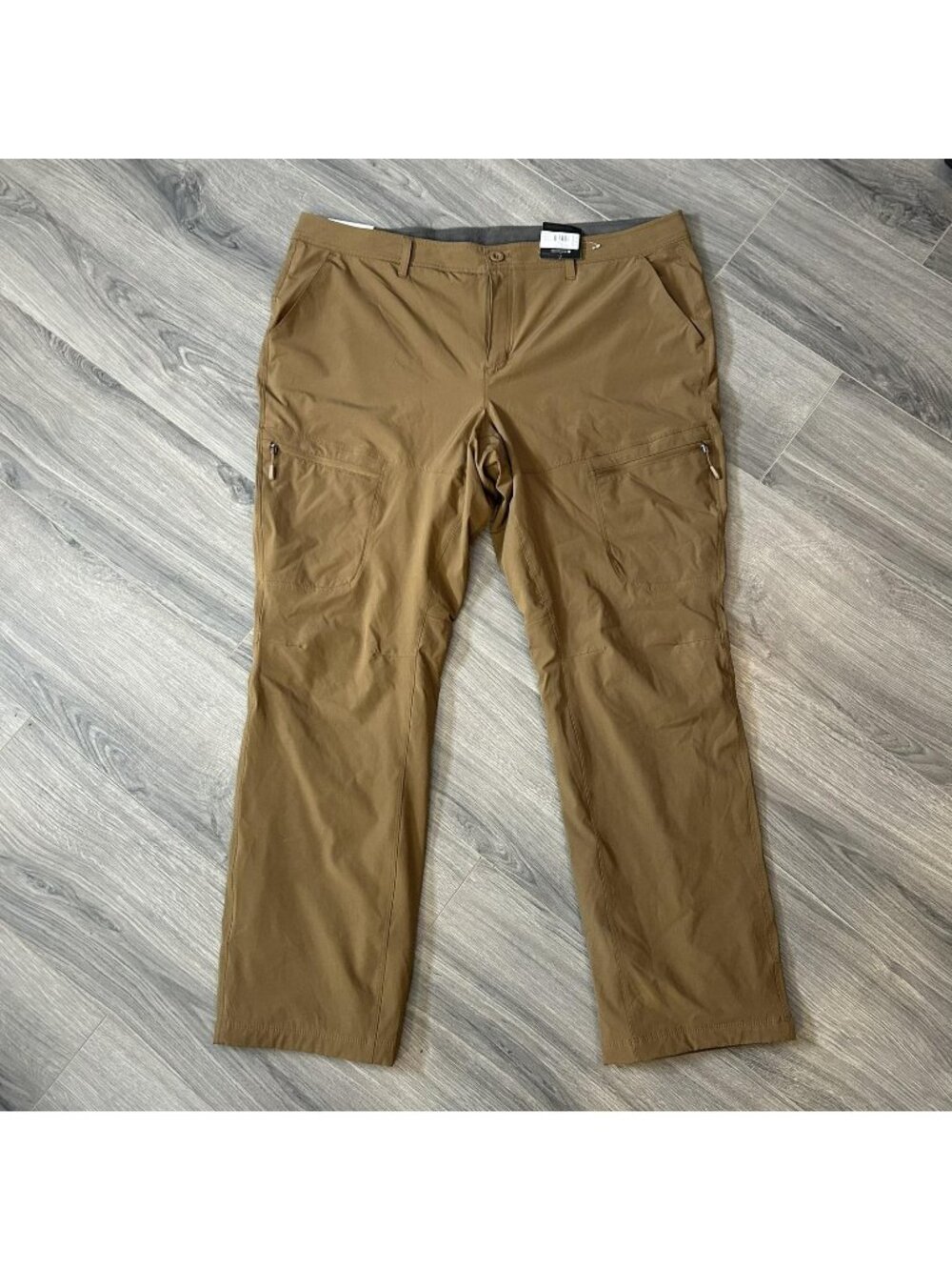 Eddie Bauer Pants Womens 22W Hazelnut Flexion Lined 2.0 Fleece Lined Straight - Picture 1 of 14